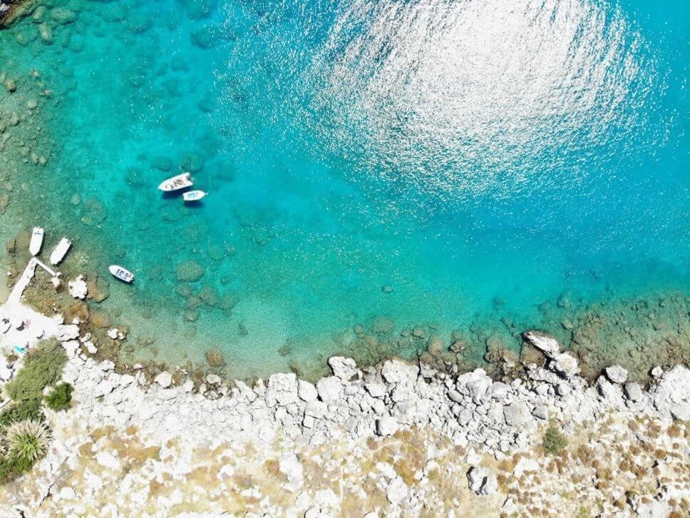 Atlantic Cave Haven-Seaside, Fully Equipped Apartment Kolymbia Luaran gambar