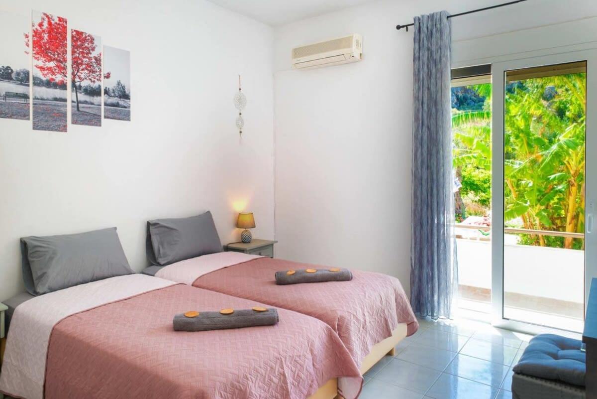 Atlantic Cave Haven-Seaside, Fully Equipped Apartment Kolymbia Luaran gambar
