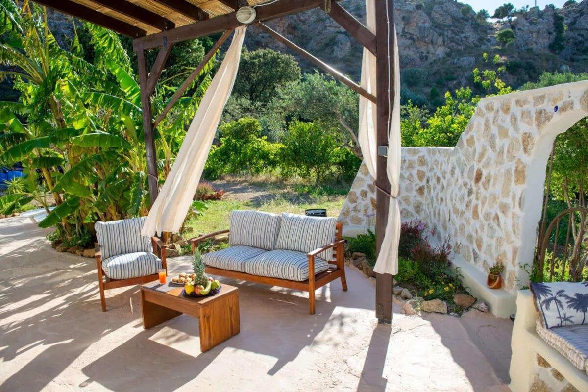 Atlantic Cave Haven-Seaside, Fully Equipped Apartment Kolymbia Luaran gambar