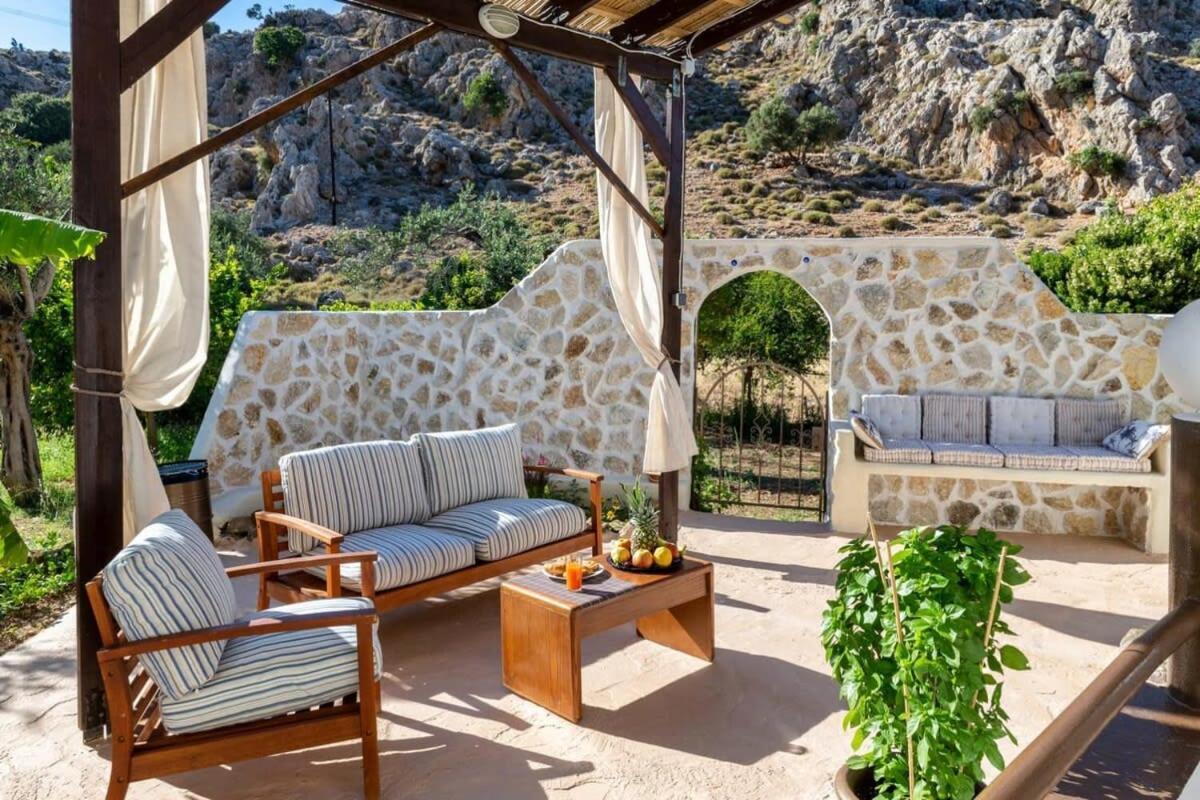 Atlantic Cave Haven-Seaside, Fully Equipped Apartment Kolymbia Luaran gambar
